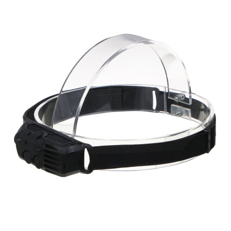 ЕРМАК Фонарь налобный, сенсорный, XPE+ COB, 6 режимов, 1200мАч, зарядка Type-C, 310х32 мм