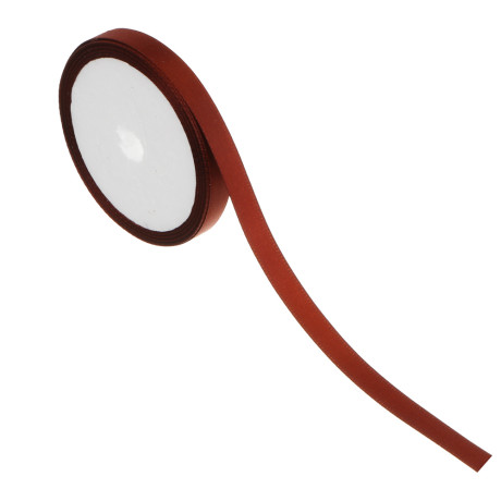 Лента для подарков атласная набор 5 цветов, 1 см x 4,5 м, полиэстер, арт.2