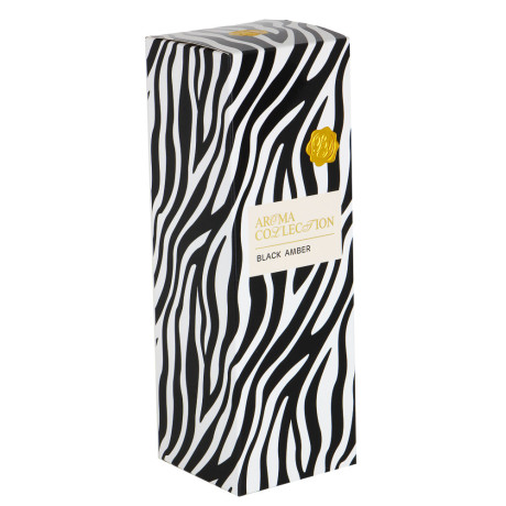 BY Аромадиффузор в декоративном флаконе, 230 мл, аромат (BLACK AMBER)
