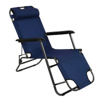 РУССО ТУРИСТО Кресло шезлонг, складной, 153х60х83см, оксфорд 600D, до 120кг