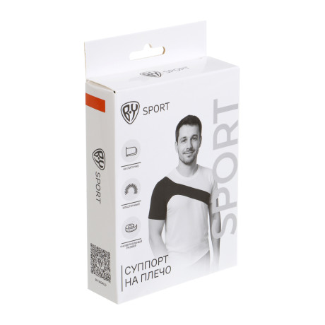 Суппорт на плечо тм BY SPORT, универсальный размер, неопрен
