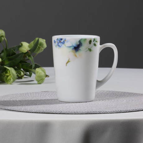 MILLIMI Шабер Кружка 350мл, опаловое стекло