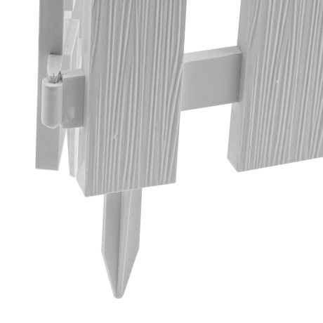 Забор декоративный "Классика", 29 х 224 см, белый, Palisad