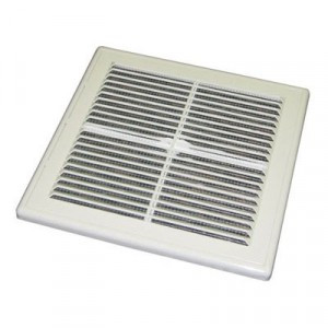 Космовент (Омсквент) пластик. 190х190 большая с/сеткой Решетка вентил (250)