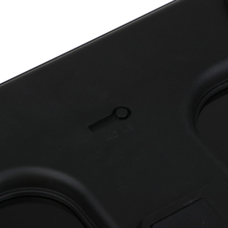 LEBEN Весы напольные, диагностические, до180 кг, от 3хAAA, стекло, чёрный