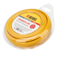 Леска для триммера круглая, 2.4 мм х 15 м Denzel