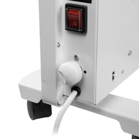 Конвектор электрический КМ-1000.1, 230 В, 1000 Вт, X-образный нагреватель, колеса, термостат MTX