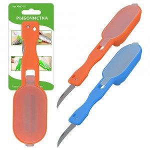 Рыбочистка (кратность 6шт!!!), нерж.сталь, пластик AN53-111 Мультидом