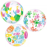 Мяч пляжный дизайнерский 31036 51 см Bestway 6258