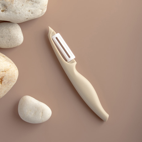 SATOSHI Дайтани Овощечистка, керамическое вертикальное лезвие