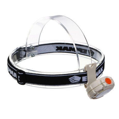 ЕРМАК Фонарь налобный, COB, 6 режимов, 500мАч, зарядка Type-C, пластик, красный свет, 53х34х53 мм