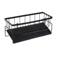 Держатель для губок и моющего ср-ва тм VETTA, слив-поддон, кронштейн д/салфетки, 23х9х10см, металл