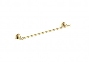 DIADONNA Держатель для полотенец настенный (Zn) нерж.сталь, золото, D8001J