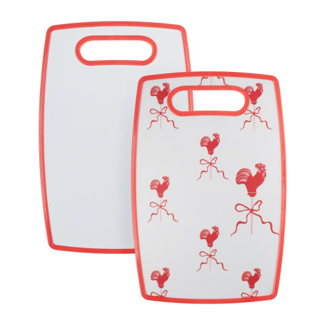 Доска разделочная тм VETTA, 20х30х1,2см, полипропилен 2 дизайна