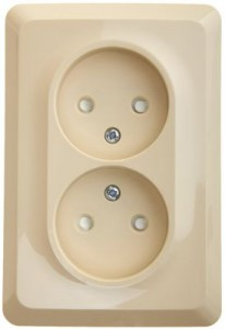 Systeme Electric Этюд роз. СУ 2 мест. крем. новый (пл.осн., штор.) PC16-106K (12!)