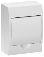 IEK GENERICA бокс (корпус) пластик ЩРН-П -6 мод. навесной, белая дверца, IP41 MKP13-N-06-41-K01-G