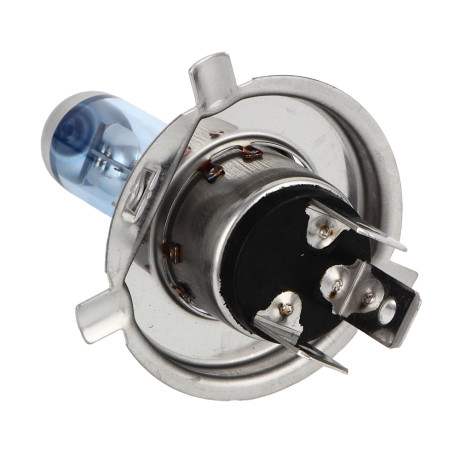 NG Лампа галогеновая H4, 12В 60/55Вт, Супер белый, P43T, 1шт/блистер