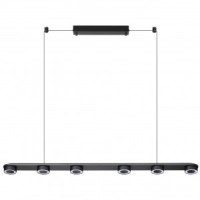 ODEON LIGHT 6631/64L HIGHTECH ODL24 черн Подвес линейный IP20 LED 64W 1667lm  3000KВерх/низ TURMAN