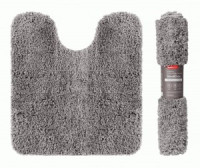 Коврик д/ванной (под унитаз) БАРДИ 60*55см, микрофибра h ворса=3см, светло-корич 75481 Master House