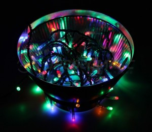 Гирлянда-нить "Твинкл Лайт" 40LED, разноцв. 6м, IP20, 8 реж, 4W 303-029 Neon Night