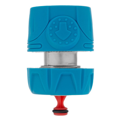 Соединитель быстросъемный 1/2", аквастоп, алюминий, TPR, LUXE Palisad