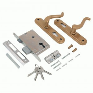 Д-град Зенит ЗВ4-3.02 золото Замок врезной с/руч (15)