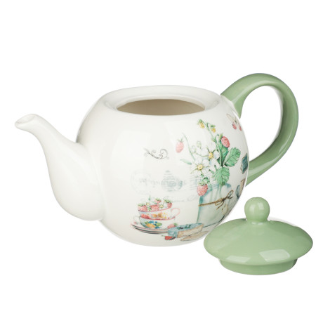 MILLIMI Земляника Чайник, 900мл, керамика