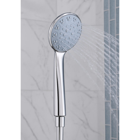 Лейка для душа, 1 режим, 80мм, хром