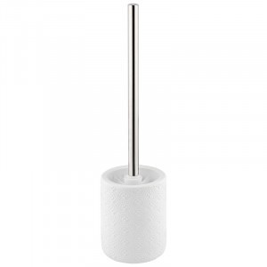 Туалетная щетка-ерш(Комплект WC)Istanbul,керамика,нерж сталь,полипропилен,106616/ Leonord