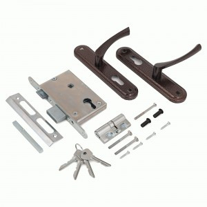 Д-град Зенит ЗВ4-3.07 медь Замок врезной с/руч (15)