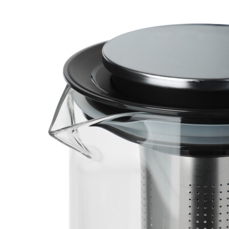 SATOSHI Монблан Чайник заварочный 1200мл, стекло, нерж.сталь