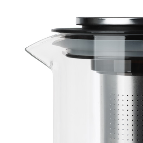 SATOSHI Монблан Чайник заварочный 1200мл, стекло, нерж.сталь