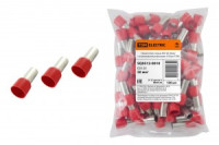 TDM наконечник-гильза штыревой втулочный изол. НШВИ F-20 Е5020 50мм2 (уп. 100шт., цена за ГУ) SQ051