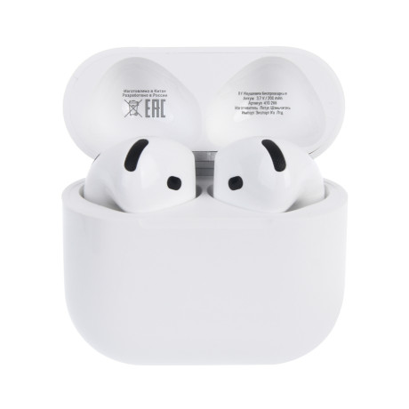 Наушники беспроводные TWS BY Space Pods 4, вкладыши, 25/200мАч, BT 5.4, белый