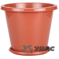 Горшок ЭКОНОМ 3л с поддоном КОР БШ6602 (30)