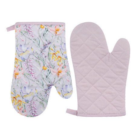 PROVANCE Ботаника Прихватка-варежка 18х28см, 100% хлопок, 2 дизайна