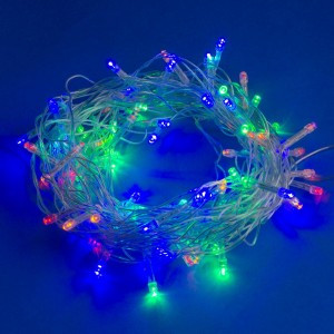 Гирлянда-нить св/д, 9W 25м 225 LED провод прозрач ULD-S2500-225/STK MULTI IP20 Uniel