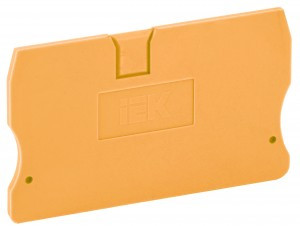IEK Заглушка для КПИ 2в-1,5/2,5 оранжевая YZN11D-ZGL-002-K09