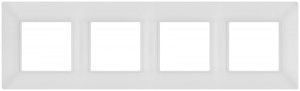 ЭРА Elegance рамка СУ 4 мест. белый матовый 14-5004-01М 65818