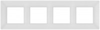 ЭРА Elegance рамка СУ 4 мест. белый матовый 14-5004-01М 65818