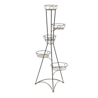 Подставка для цветов &quot;Вышка Классика 5&quot; медный