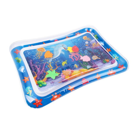 Игрушка развивающая водный коврик ИГРОЛЕНД "Морской мир", PVC, 50х69х8см