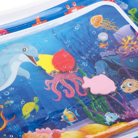 Игрушка развивающая водный коврик ИГРОЛЕНД "Морской мир", PVC, 50х69х8см