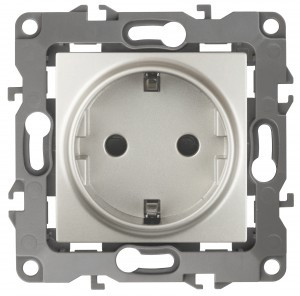 ЭРА 12 мех. роз. СУ 1 мест. 16А земля, перламутр, автоклеммы 12-2101-15 3828