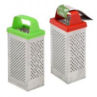 Терка четырехгранная, 19см (кратность 6шт!!!), металл, пластик МТ53-71 Мультидом