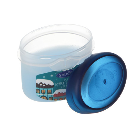 Набор увлажняющих бальзамов для губ, 4 шт х 7 гр, тм SADOER Merry Xmas, подар.уп.