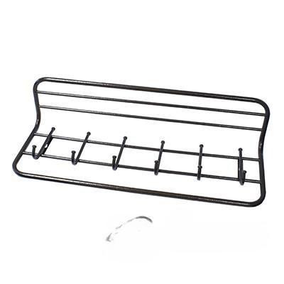 Вешалка с полкой 80см цвет мед.антик ВСП7М 730х220х265мм х1