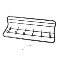 Вешалка с полкой 80см цвет мед.антик ВСП7М 730х220х265мм х1