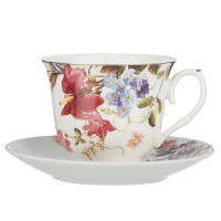 Набор чайный 4 пр., 225мл, MILLIMI, Джина, фарфор