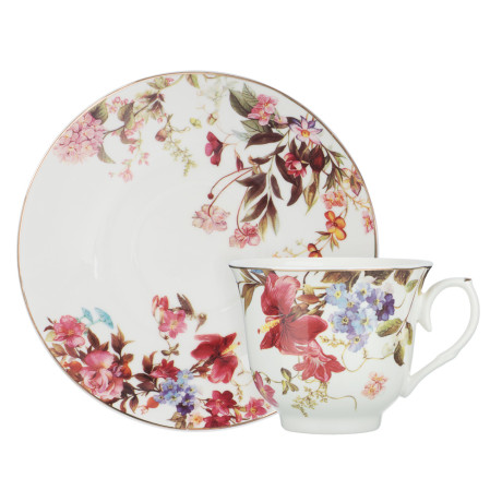 Набор чайный 4 пр., 225мл, MILLIMI, Джина, фарфор